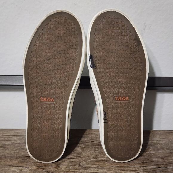 Taos Z Soul Women's Casual Comfort Side Zipper Shoes Sneakers Size 6.5 Floral - Picture 6 of 9